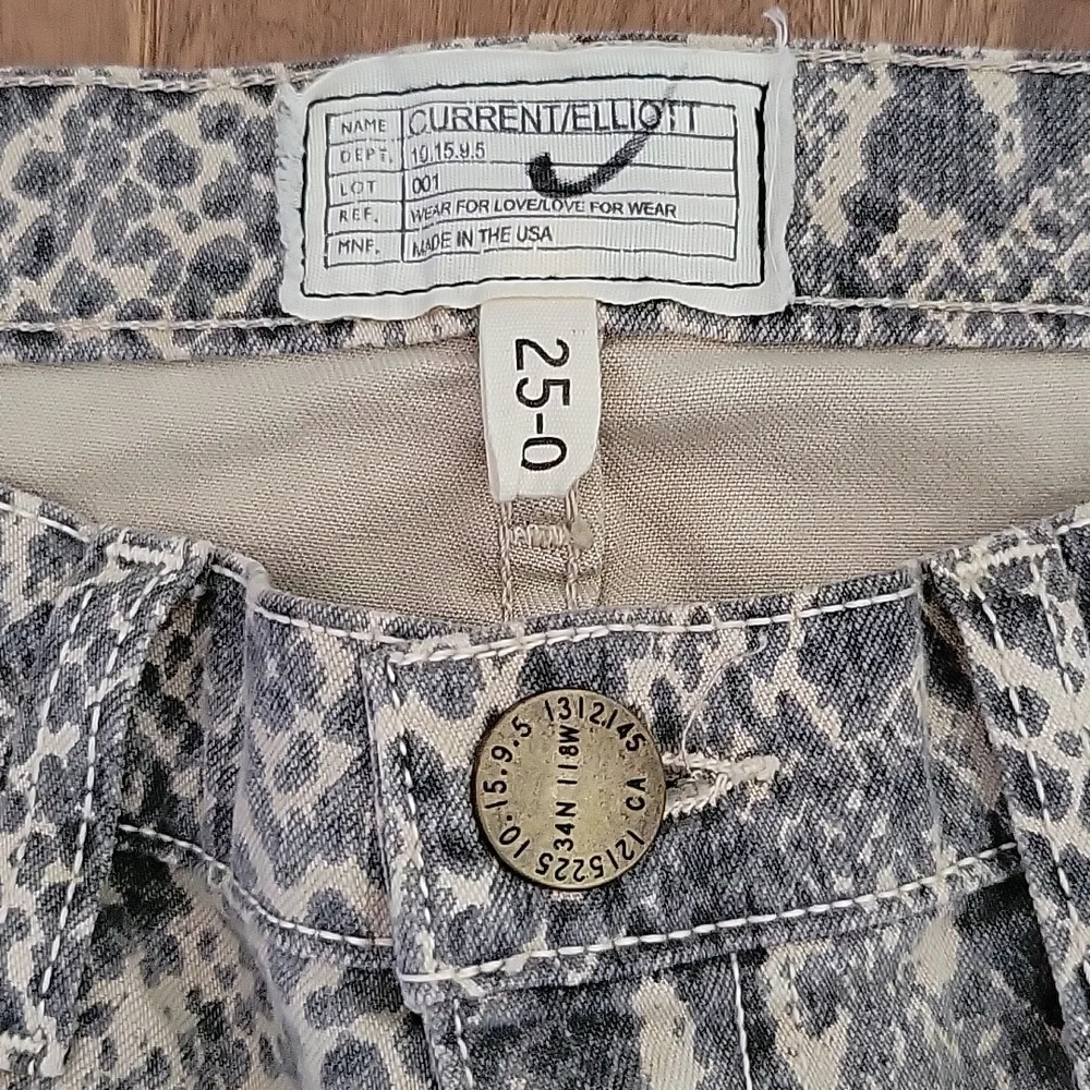 Current/Elliot The Ankle Skinny‎ in canvas snake print 25